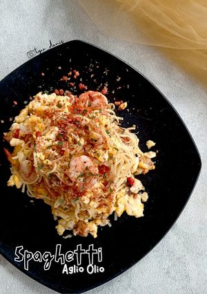 Foto resep Spaghetti Aglio Olio