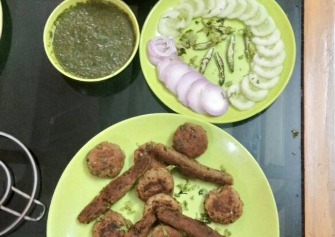Recipe of Homemade Chicken Oil less Kababs