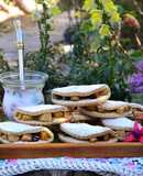 Bocaditos de manzana y pasas de uva🌺