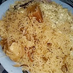 Beef yakhni pulao A picture of Beef yakhni pulao.