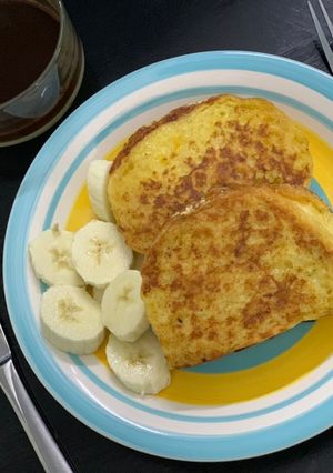 Hình của món Bánh mì rán bơ trứng (french toast).