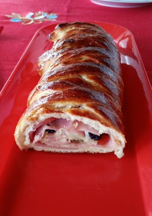 Una foto de Pan de jamón!