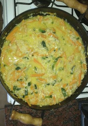 Una foto de Salteado de Verduras con Arroz