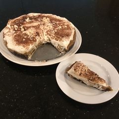A picture of Coffee Cream Tart.