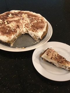 A picture of Coffee Cream Tart.