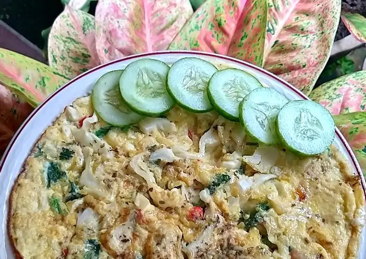 Praktis, Bikin Cabbage butter omelette Sedap