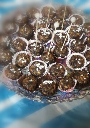 صورة لوصفة ترافل التمر