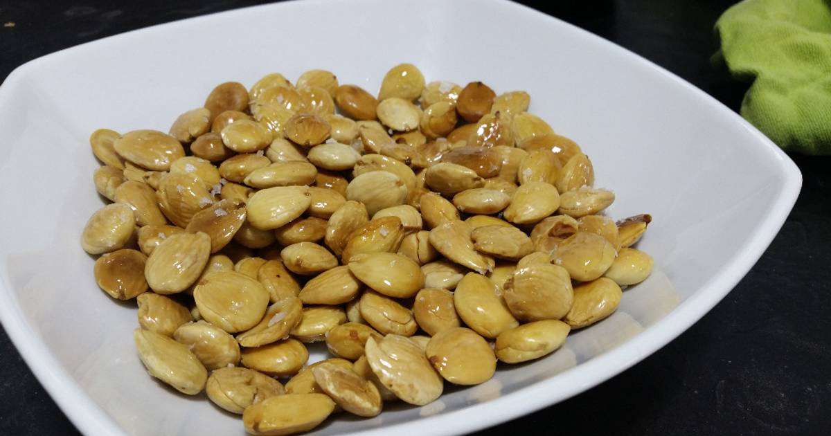 Toasted almonds Recipe by Becky Cookpad