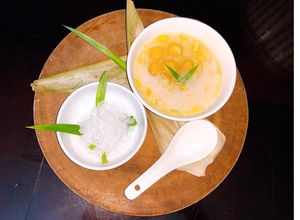 Hình của món Chè Bắp 🌽✨🍃 lá dứa trân châu 😋.