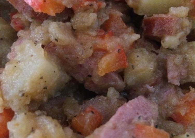 Recipe of Award-winning Potatoes and sausage