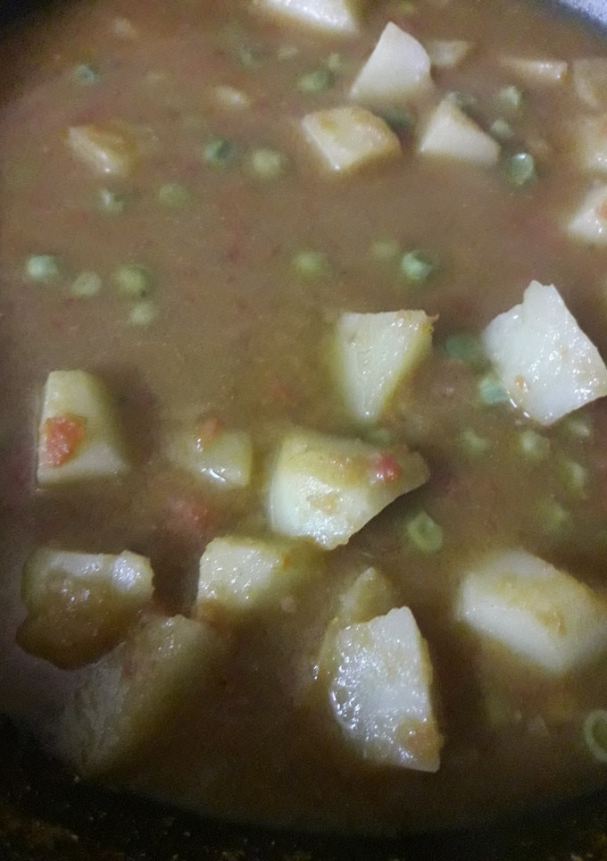 மட்டர் குகநி (mutter kuhani recipe in TAmil) செய்முறை முக்கிய புகைப்படம்