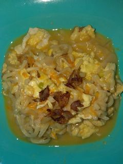 Foto resep Mie kuah santan keju MPASI 16Bulan