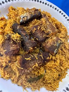 صورة لوصفة مجبوس سمك