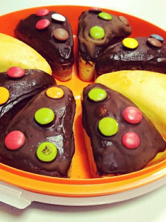 Una foto de Bizcocho de Naranja y chocolate FODMAP (sin gluten, sin lactosa, sin yema de huevo, sin sorbitol, sin soja)