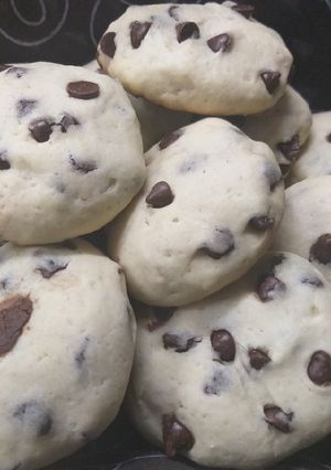 Una foto de Cookies con chips