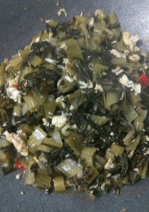 Foto resep Orak arik sawi asin