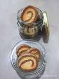 Eggless Whole wheat flour (Aata) Pinwheel cookies(No Oven Recipe)