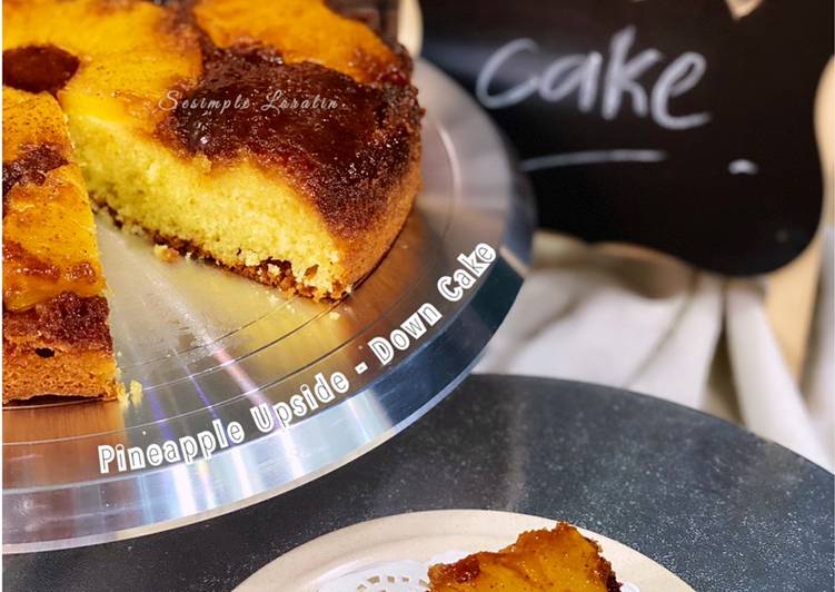 Resep Pineapple Upside-Down Cake Anti Gagal