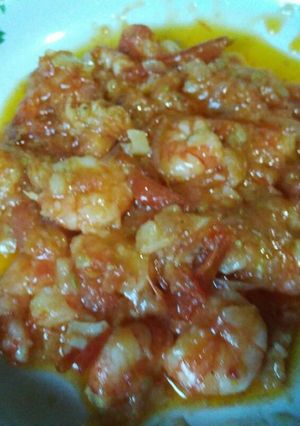 Foto resep udang saus tomat untuk anak anak