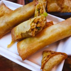 A picture of Chicken Rolls.