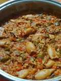 Arroz de chipirones (aprovechamiento)