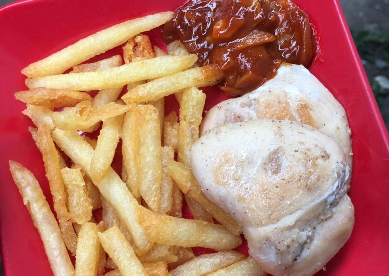 Steak Ayam sederhana