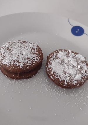 Una foto de Alfajor de chocolate y kiwicha
