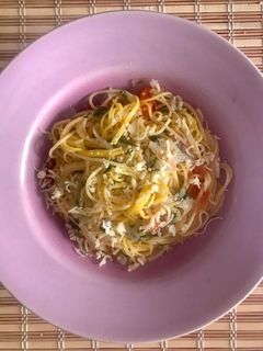 Una foto de 🍃Espaguetis de la huerta🍃