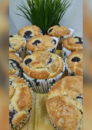 Foto resep Blueberry Muffin (Keto)