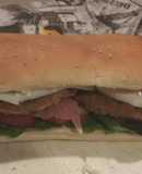 Sándwich súper completo de milanesa 😋