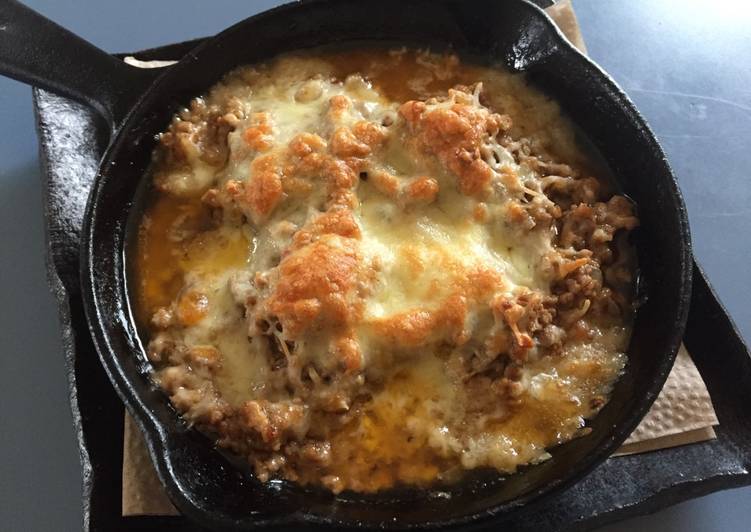 Mochi meat sauce gratin 餅のミートソースグラタン -Gluten Free Mochi meat sauce gratin 餅のミートソースグラタン -Gluten Free