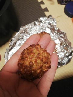 Hình của món Cookie yến mạch bơ lạc.