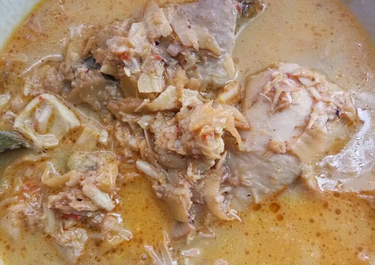 Gule Ayam jantung pisang