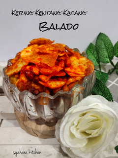 Foto resep Kering Kentang Kacang Balado