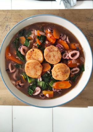 Foto resep Sapo Tahu Cumi