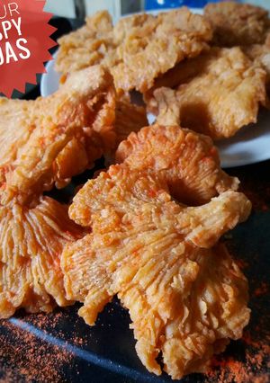 Foto resep Jamur Crispy Pedas