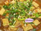 Đậu hũ sốt cà + thịt heo băm