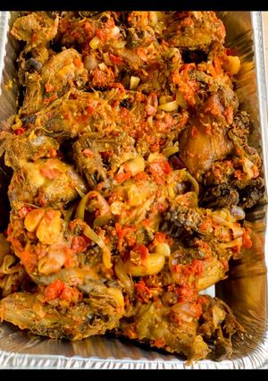 Peppered chicken ainihin hoton girkin