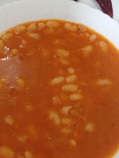 صورة لوصفة لوبيا بالدرسة 🌶🌶🥵🥵