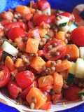 Salada de Lentilhas e Batata Doce