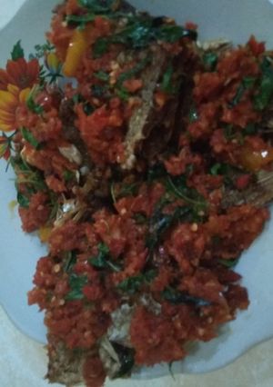 Foto resep Ikan goreng sambal kemangi