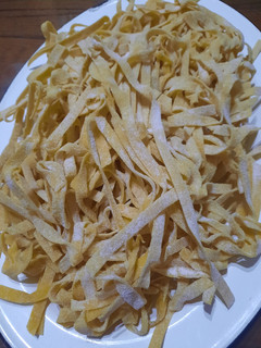 Una foto de Fideos caseros al huevo (cintas)