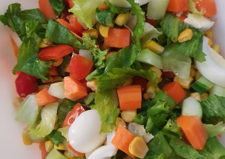 Recipe of Quick Vegetable Salad | The Best Food|Simple Recipes for Busy Familie