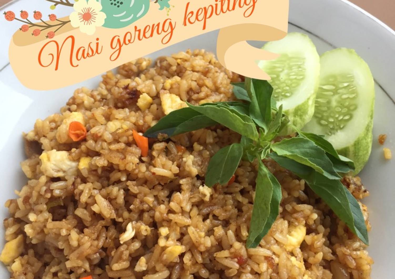 Resep Nasi goreng kepiting oleh Ravitarav Dapur tita 