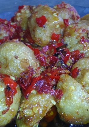 Foto resep Bakso mercon gurih