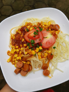 Foto resep Spageti Jagung Manis