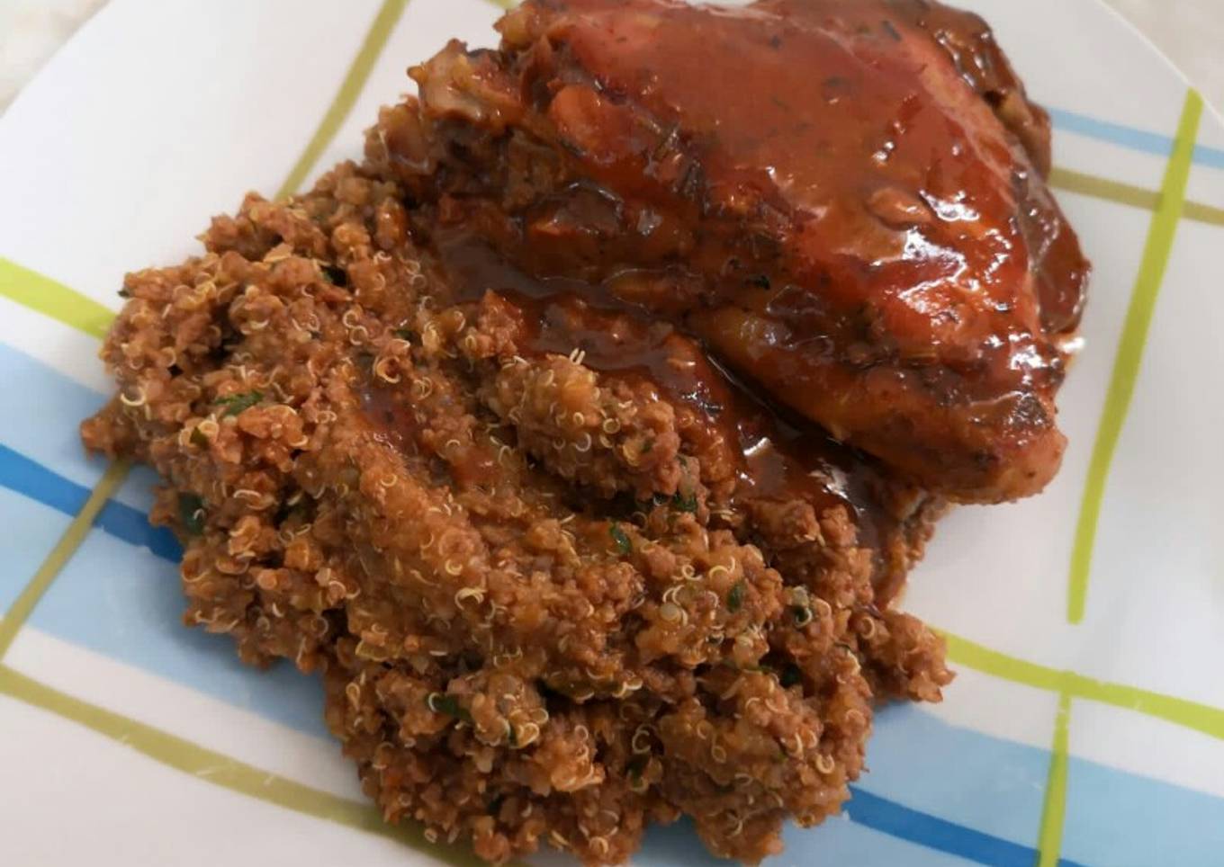 Guiso de Quinua con carne molida