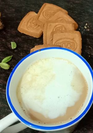 A picture of Masala Malai Chai.