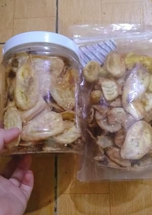 Hình của món Chuối ngào đường.