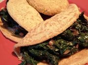 Una foto de omelette vegetariana